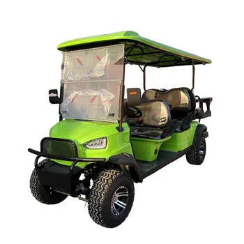 Фабрика за персонализиране 2 4 6 8 места Клубна кола слънчеви панели Захранвани с батерии голф бъги електрически колички за голф
