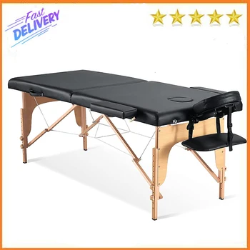 CHRUN Преносима масажна маса Професионално масажно легло Широко 35 Регулиране на височината Lash Bed SPA Bed Facial Bed Tattoo Table