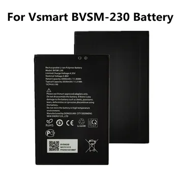 Нова 3030mAh BVSM-230 резервна батерия за VSMART BVSM 230 BVSM230 телефонна батерия Bateria бърза доставка В наличност