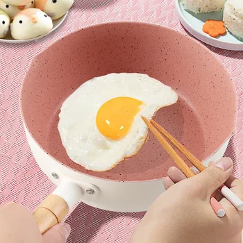 Кухненски съд за готвене Maifan камък незалепващо Кук юфка Горещи тенджери за супа за мляко Тенджери за сняг в японски стил Универсални съдове за готвене