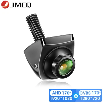 автомобилна камера за заден ход 1080P 170° AHD камера с контролен кабел IP68 водоустойчив обектив за нощно виждане за рибешко око за автомобилен радиоплейър