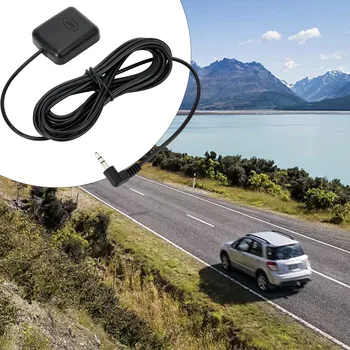  Автомобилен GPS приемник за автомобил SUV Dash камера Външна GPS антена SMA конектор 3.5mm лакът Auto въздушен адаптер
