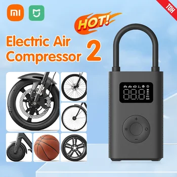 Xiaomi Mijia Автомобилен въздушен компресор 2 Помпа за гуми за мотоциклети Bike Ball Tire Digital Electric Надуваема помпа Portable