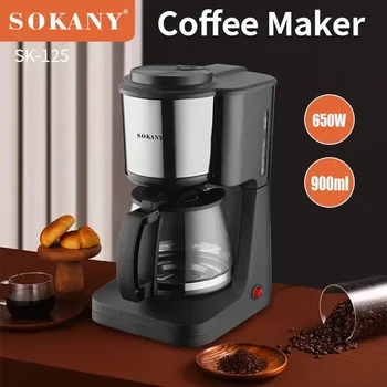 Houselin кафе машина 900ML с филтър за многократна употреба