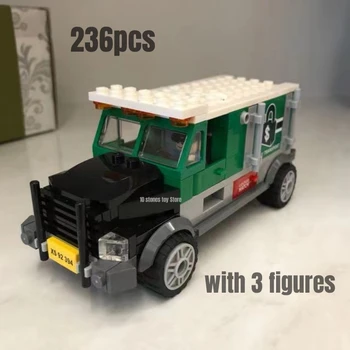 236Pcs Doc Ock камион обир строителни блокове годни 76015 тухли играчки подарък