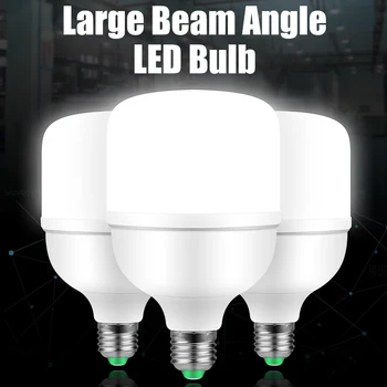High Power E27 Led крушка светлини 30W 40W 50W лампада ампула Bombilla енергоспестяващи LED лампи за дома хол 220V