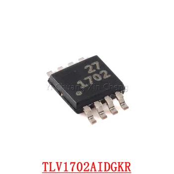 10Pieces TLV1702AIDGKR VSSOP-8 МАРКИРОВКА; 1702 аналогови компаратори Dual 2.2V до 36V MicroPwr компаратор