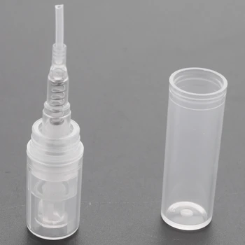 200 X 2Ml пластмасова бутилка за спрей за пътуване празна прозрачна парфюмна пулверизатор Ново