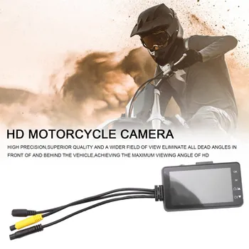 3 инчов 1080P HD мотоциклет камера DVR мотор тире камера със специален двупистов преден заден рекордер мотоциклет електроника KY-MT18