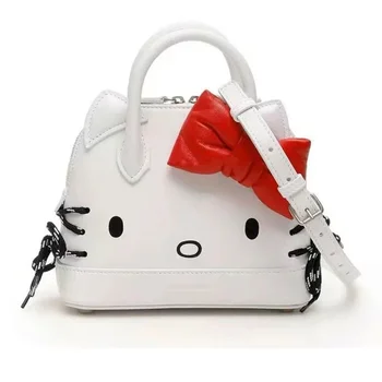 2023 Ново аниме Hello Kitty Bowknot чанта мода карикатура сладък KT котка пратеник чанта мулти стил универсален съхранение момиче подарък играчка