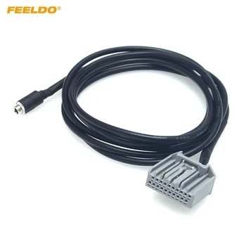 FEELDO Car Audio 3.5mm женски щепсел AUX проводник за Honda CRV Civic Accord AUX входен интерфейсен адаптерен кабел #HQ6052