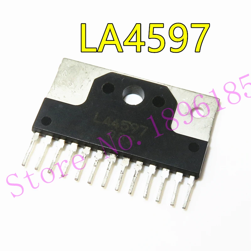 1pcs / лот LA4597 LA 4597 ZIP-13 LCD аудио усилвател на мощност IC интегрална блок схема чип
