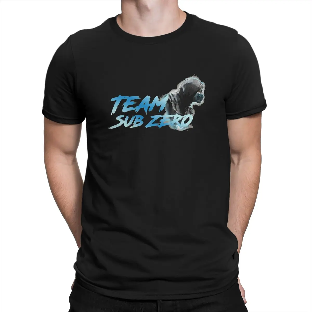Mortal Kombat Team Sub тениска Homme Мъжко облекло Blusas полиестерна тениска за мъже