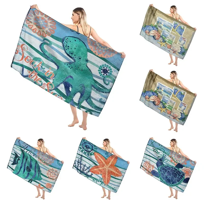Хавайски стил баня възрастни мека кърпа за баня сауна голяма плажна кърпа модерна фитнес кърпа хотел дамски душ бързо сушене